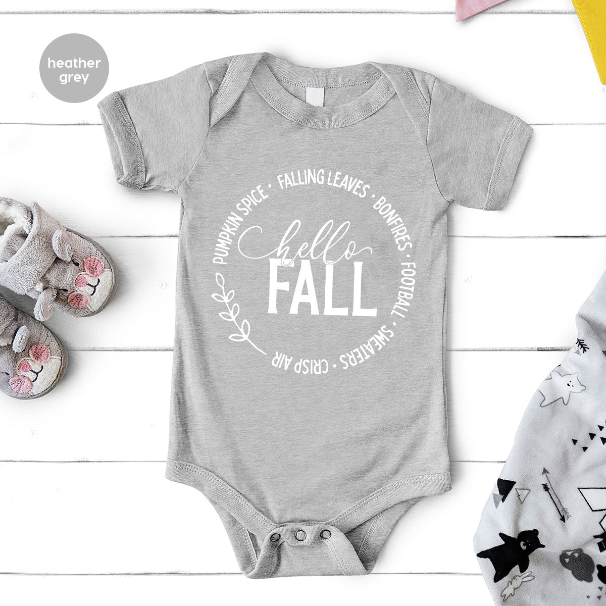 Falling Leaves Shirt, 2022 Pumpkin Season T-Shirt, Spice product image 12