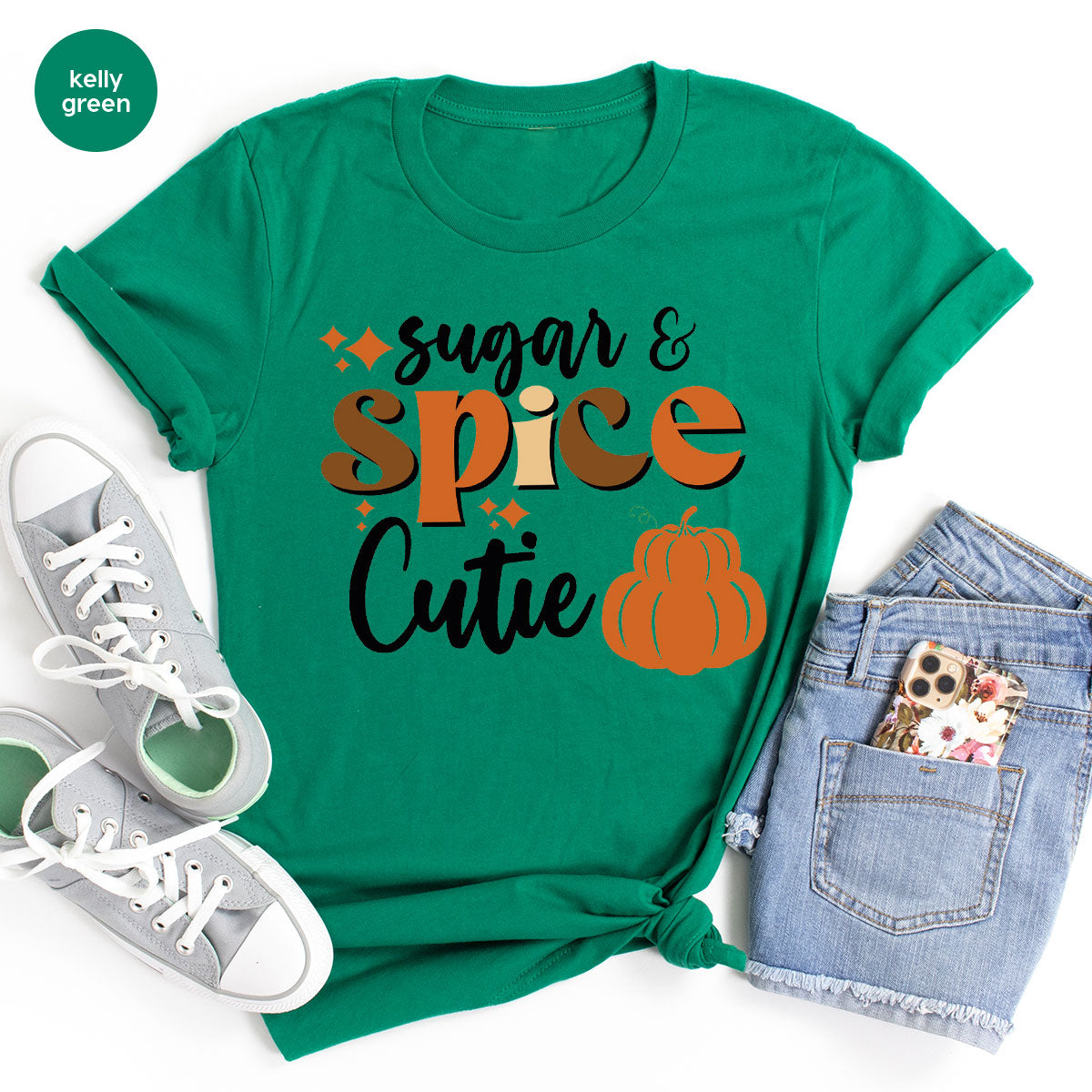 Pumpkin Spice Shirt, Sugar Fall 2022 Tee, T-Shirt for product image 15