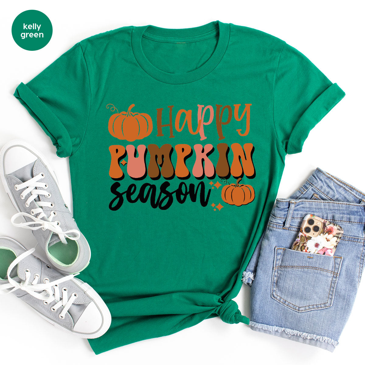 Happy Pumpkin Shirt, 2022 Season Design T-Shirt product image 9