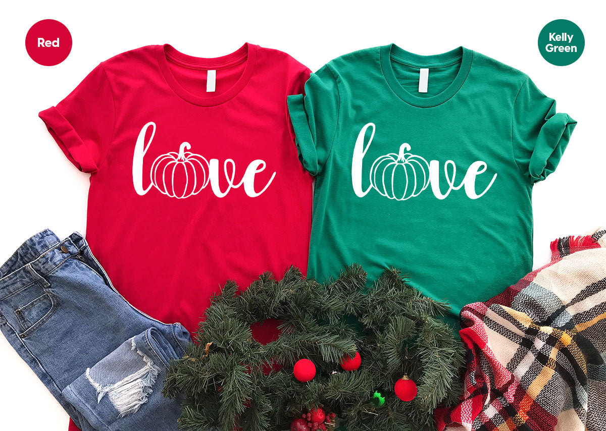 Pumpkin Love Shirt, Fall For Men, Women product image 12