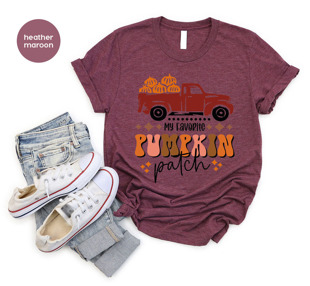 Pumpkin Truck Shirt, 2022 Harvest Season T-Shirt, Tee product image 21