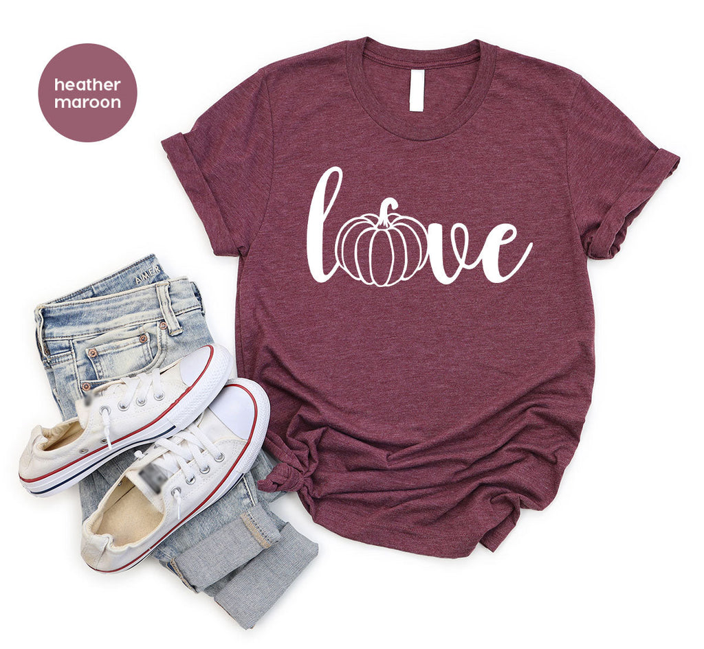 Pumpkin Love Shirt, Fall For Men, Women product image 17