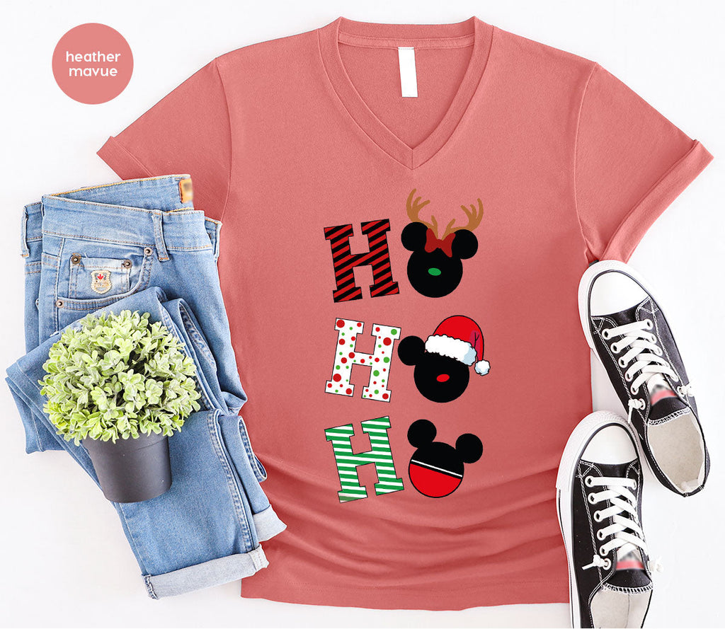 H For Christmas T-Shirt, Deer Shirt, Funny 2023 Tee Family product image 15