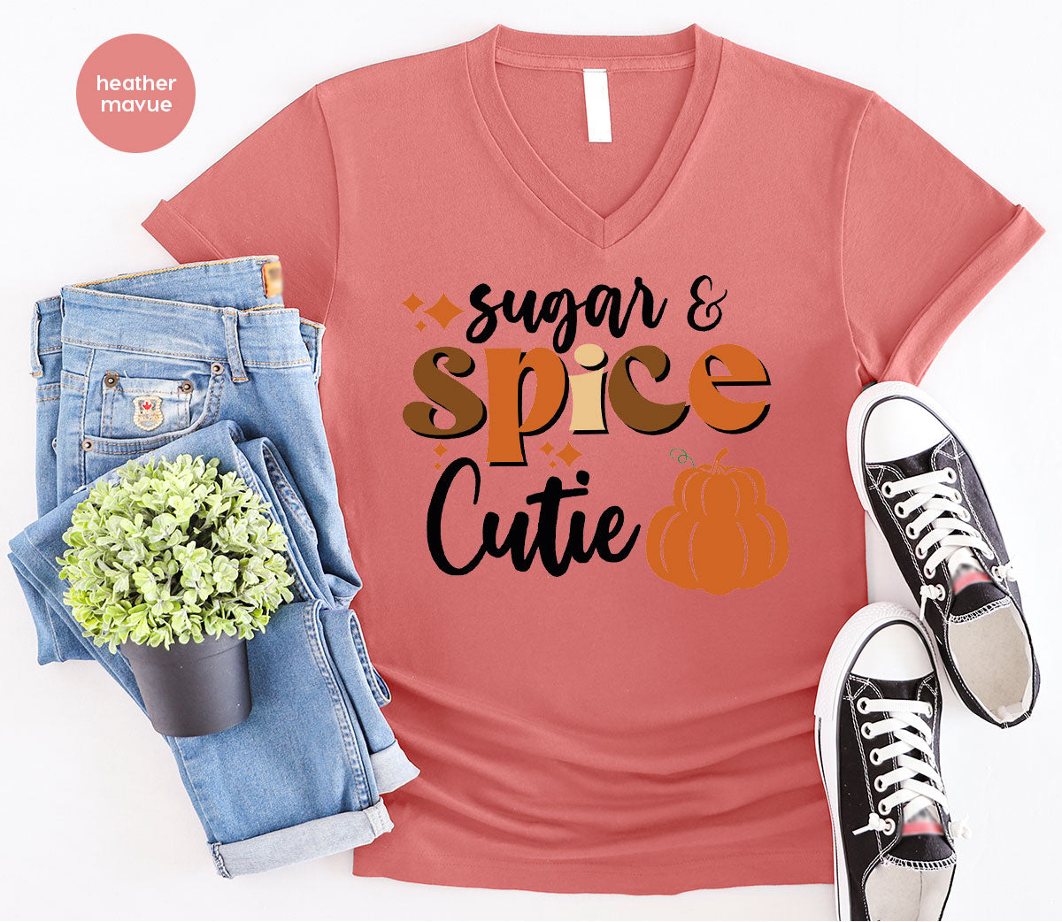 Pumpkin Spice Shirt, Sugar Fall 2022 Tee, T-Shirt for product image 23