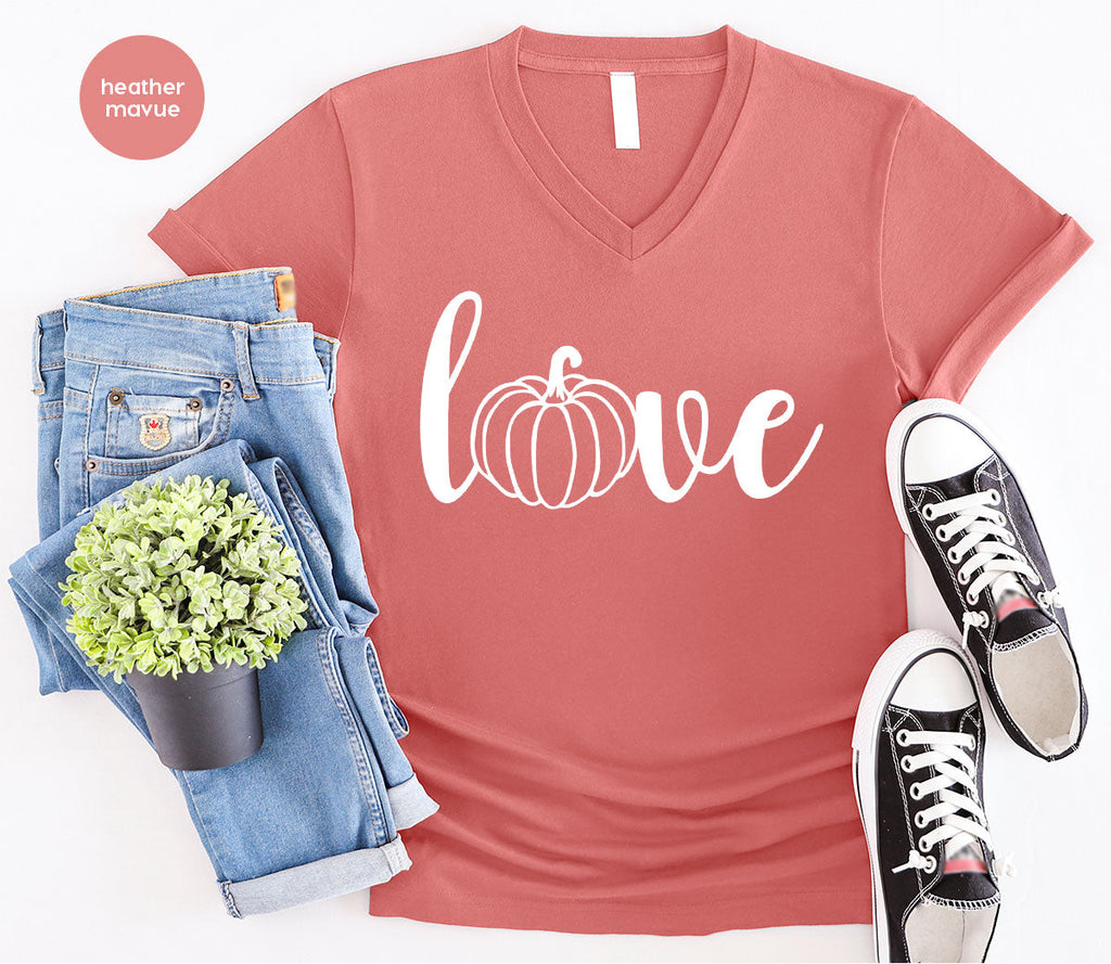 Pumpkin Love Shirt, Fall For Men, Women product image 19