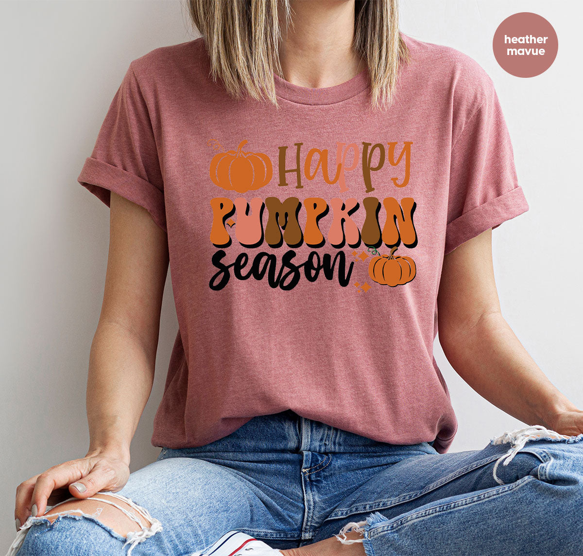 Happy Pumpkin Shirt, 2022 Season Design T-Shirt product image 16