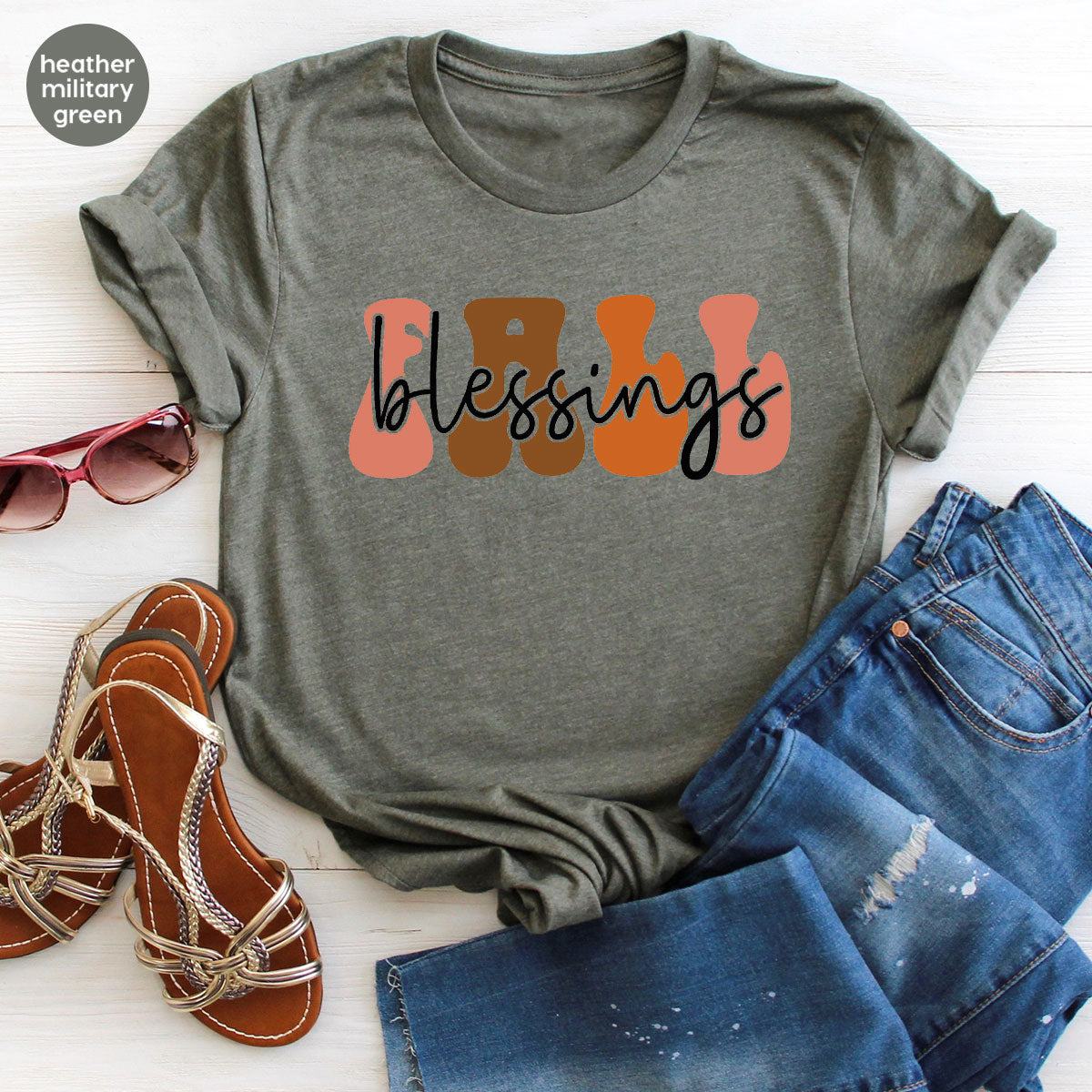 Hello Fall 2022 Shirt, Blessing Designs product image 14