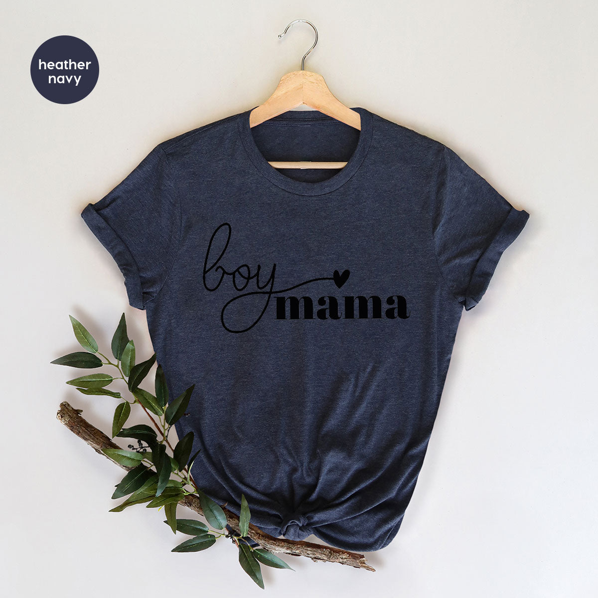 Mom and Boy Shirt. Mama Love Gift For Mother Tee product image 15
