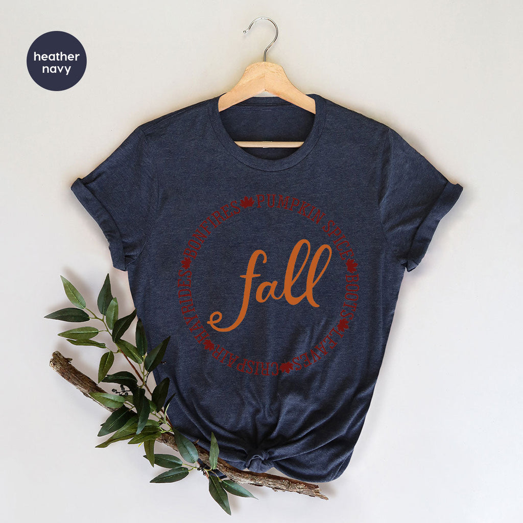 Circle Fall Shirt, Halloween T-Shirt, Tee product image 25