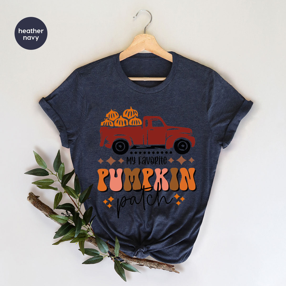 Pumpkin Truck Shirt, 2022 Harvest Season T-Shirt, Tee product image 25