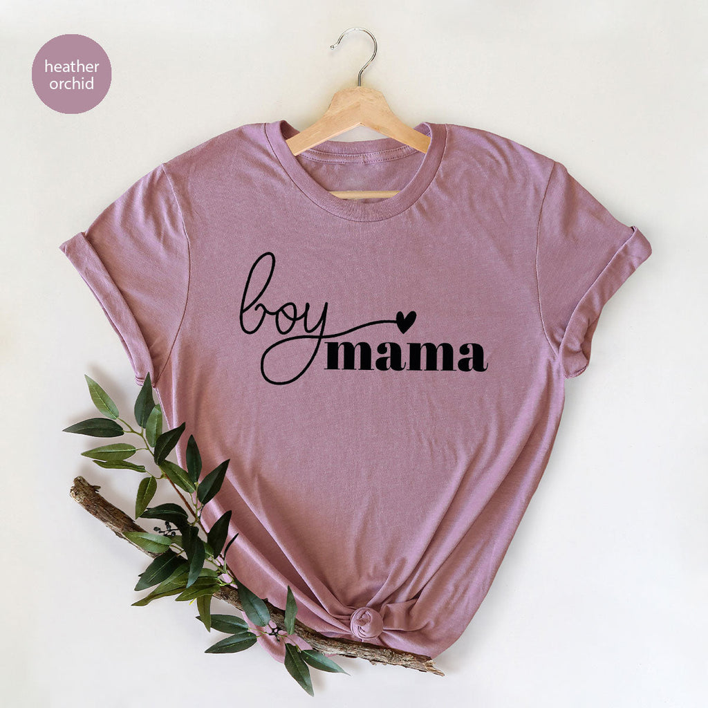 Mom and Boy Shirt. Mama Love Gift For Mother Tee product image 16