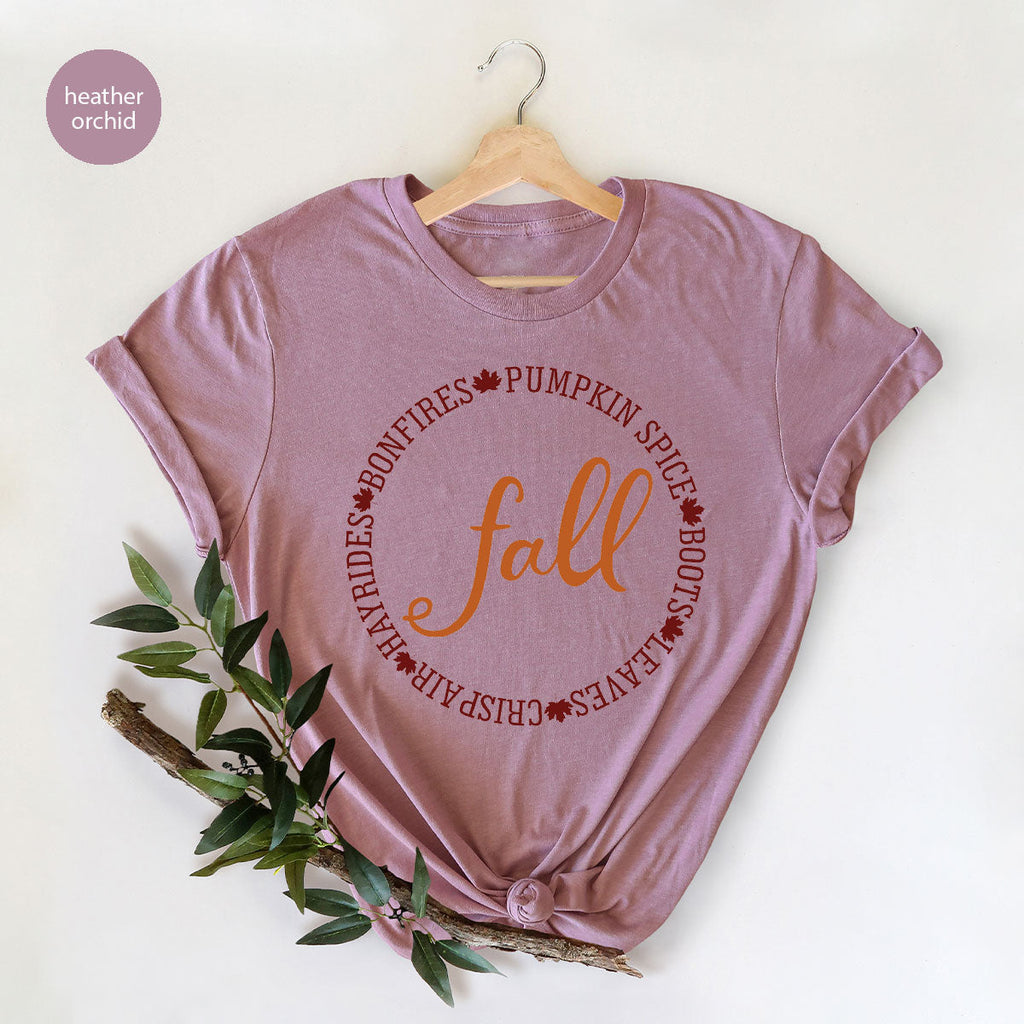 Circle Fall Shirt, Halloween T-Shirt, Tee product image 26