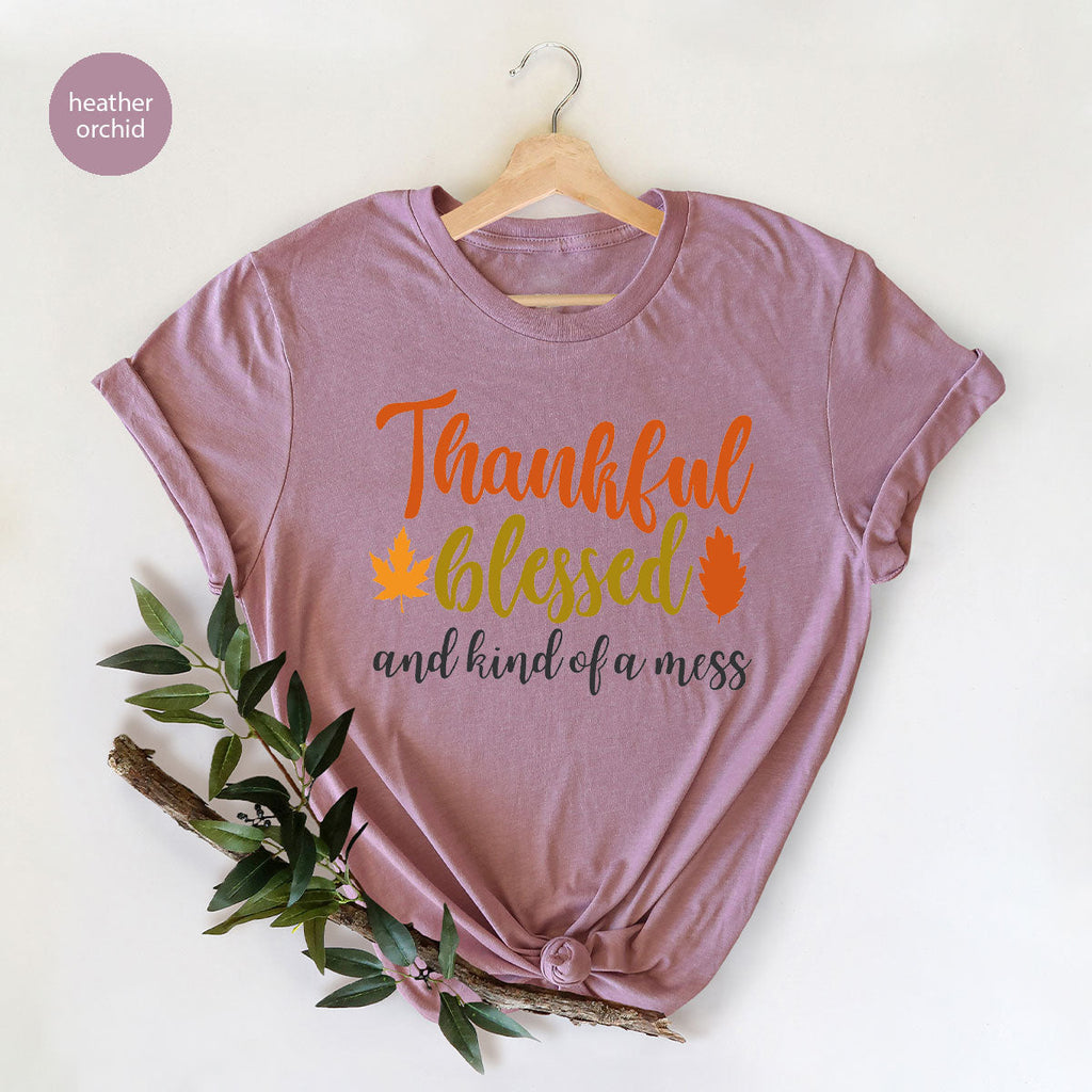 Thanksgiving Blessed Shirt, 2022 T-Shirt, Thankful product image 25