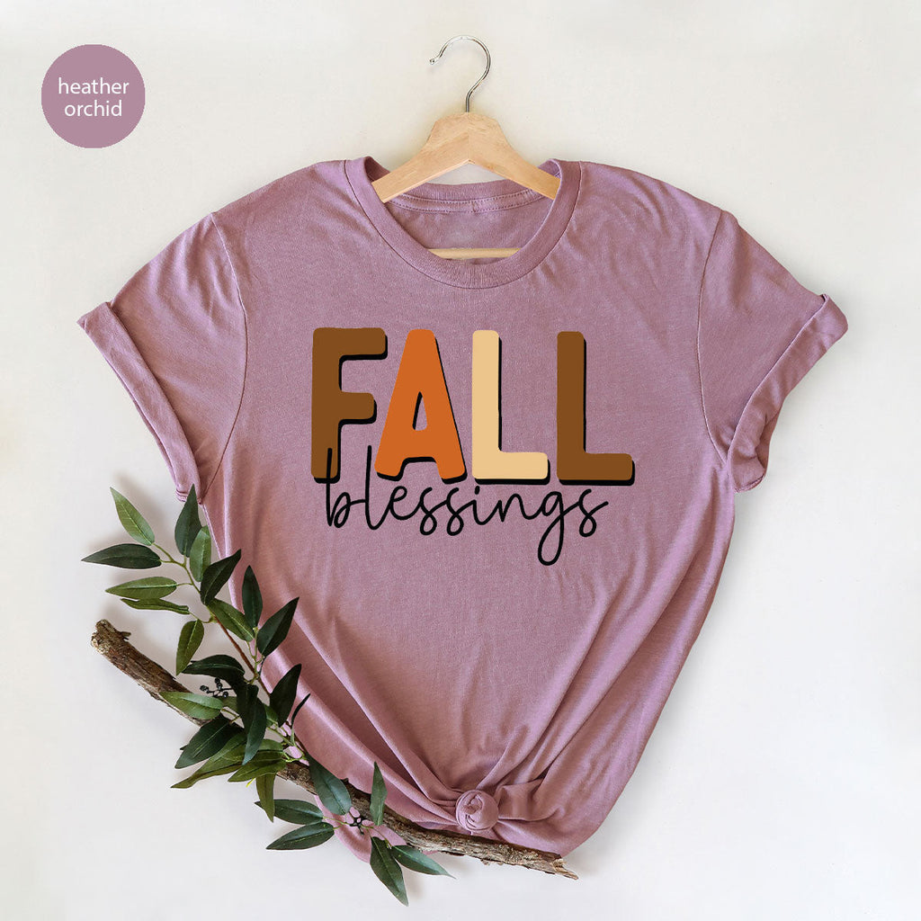 Fall Blessings Shirt, 2022 Season Autumn Graphic Tee product image 26