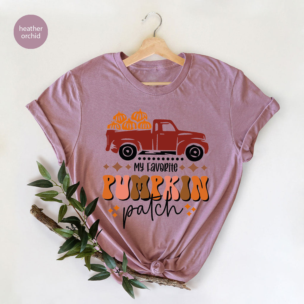 Pumpkin Truck Shirt, 2022 Harvest Season T-Shirt, Tee product image 26