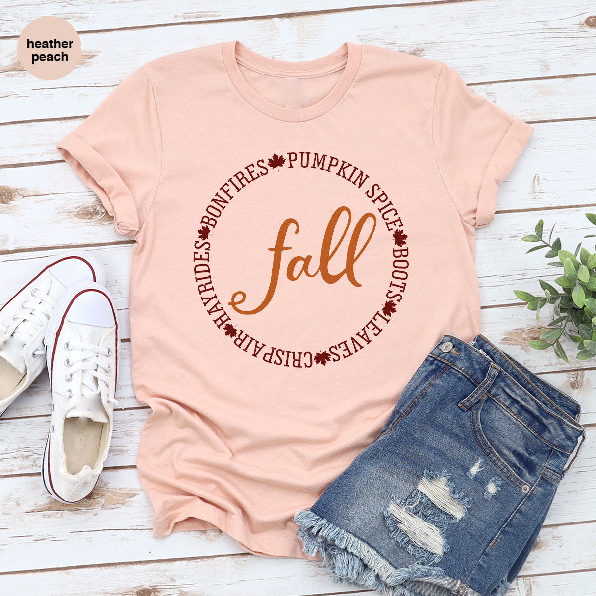 Circle Fall Shirt, Halloween T-Shirt, Tee product image 27