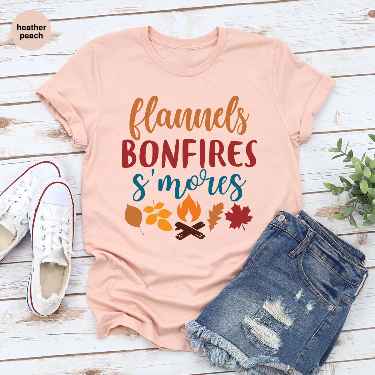 Thanksgiving Fall T-Shirt, 2022 Season Shirt, Bonfires Gift product image 27