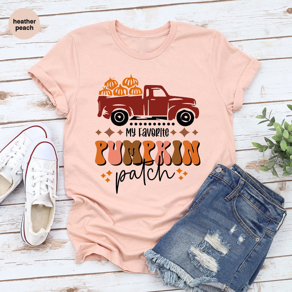 Pumpkin Truck Shirt, 2022 Harvest Season T-Shirt, Tee product image 27