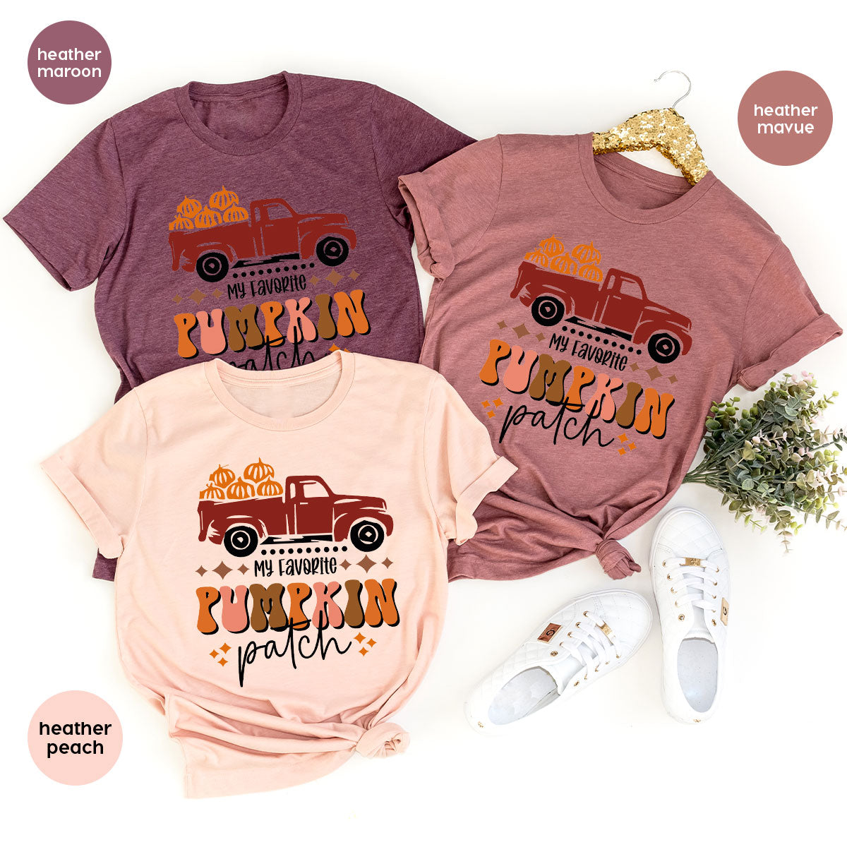 Pumpkin Truck Shirt, 2022 Harvest Season T-Shirt, Tee product image 28
