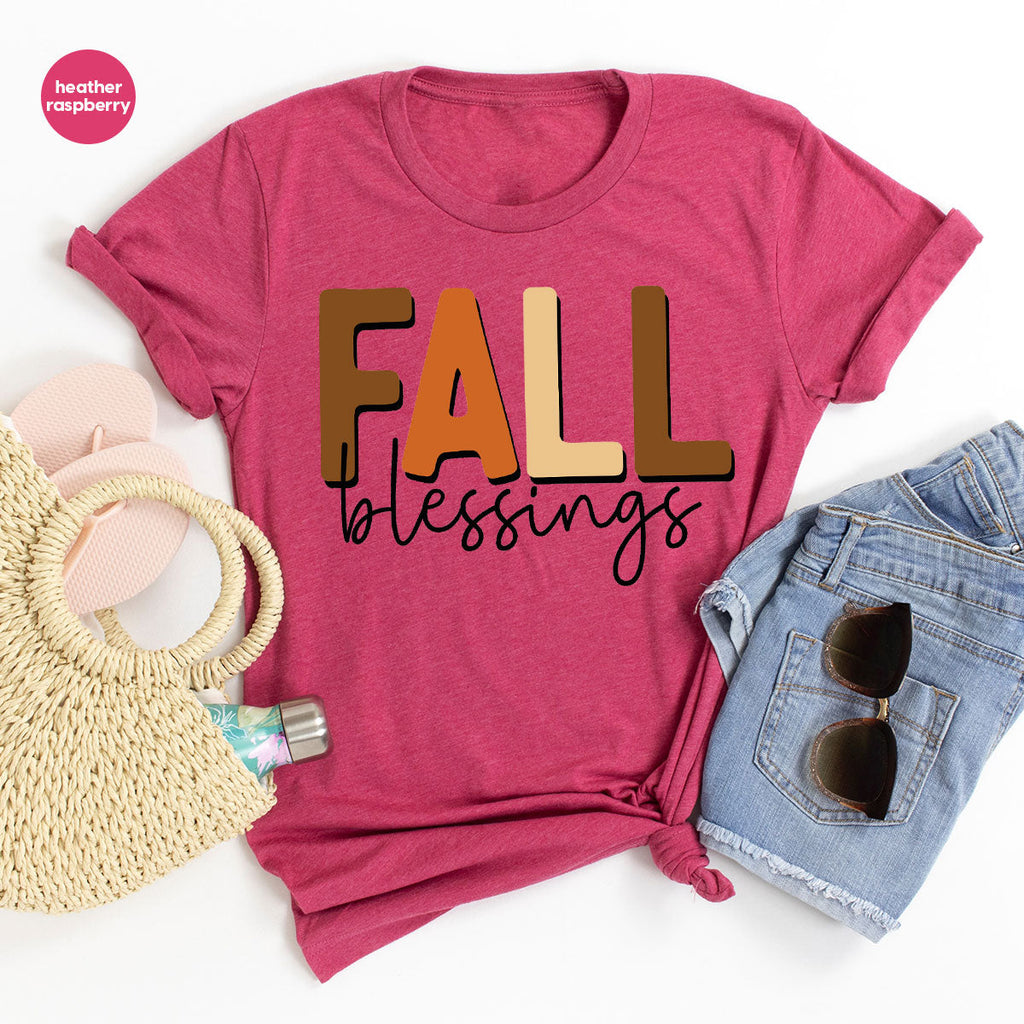 Fall Blessings Shirt, 2022 Season Autumn Graphic Tee product image 29
