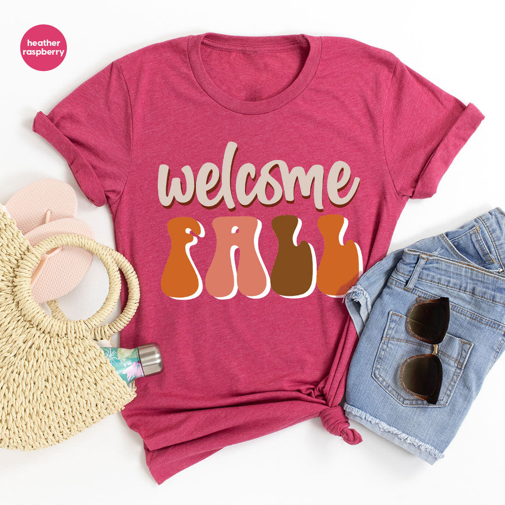 Welcome Fall Shirt, Season 2022 T-Shirt, Funny Tee, to Gift product image 30