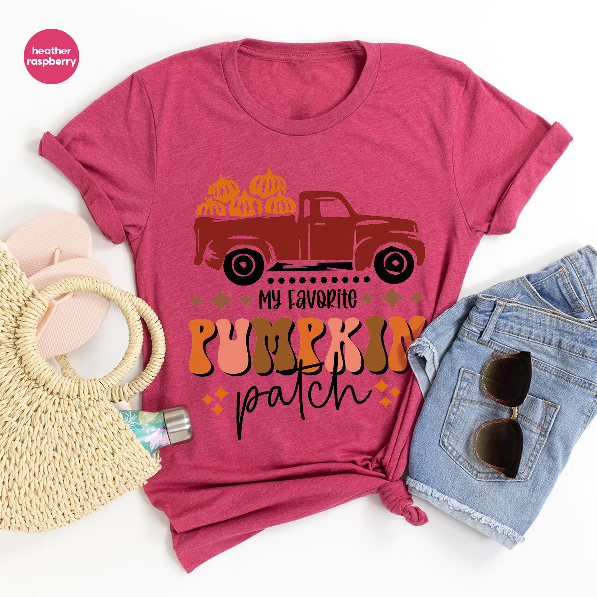 Pumpkin Truck Shirt, 2022 Harvest Season T-Shirt, Tee product image 29