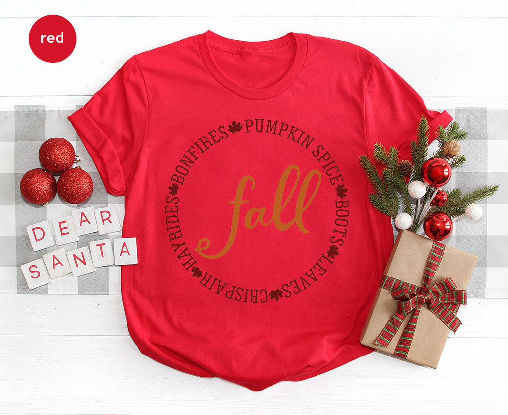 Circle Fall Shirt, Halloween T-Shirt, Tee product image 30