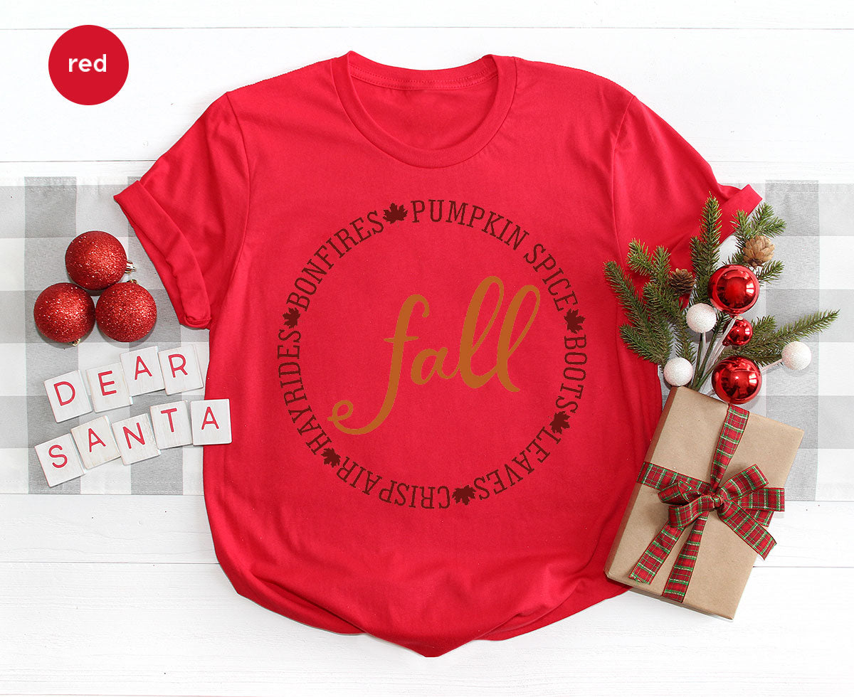 Circle Fall Shirt, Halloween T-Shirt, Tee product image 30