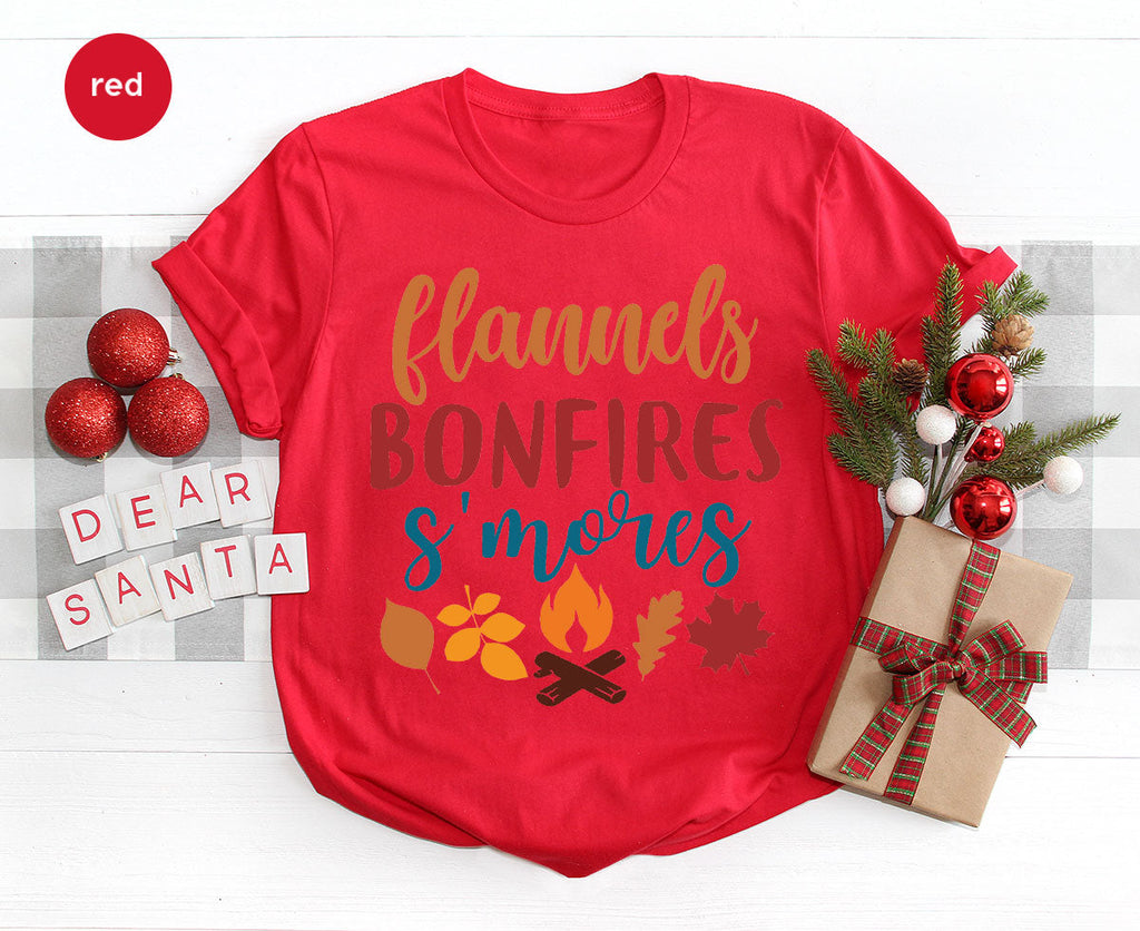 Thanksgiving Fall T-Shirt, 2022 Season Shirt, Bonfires Gift product image 30