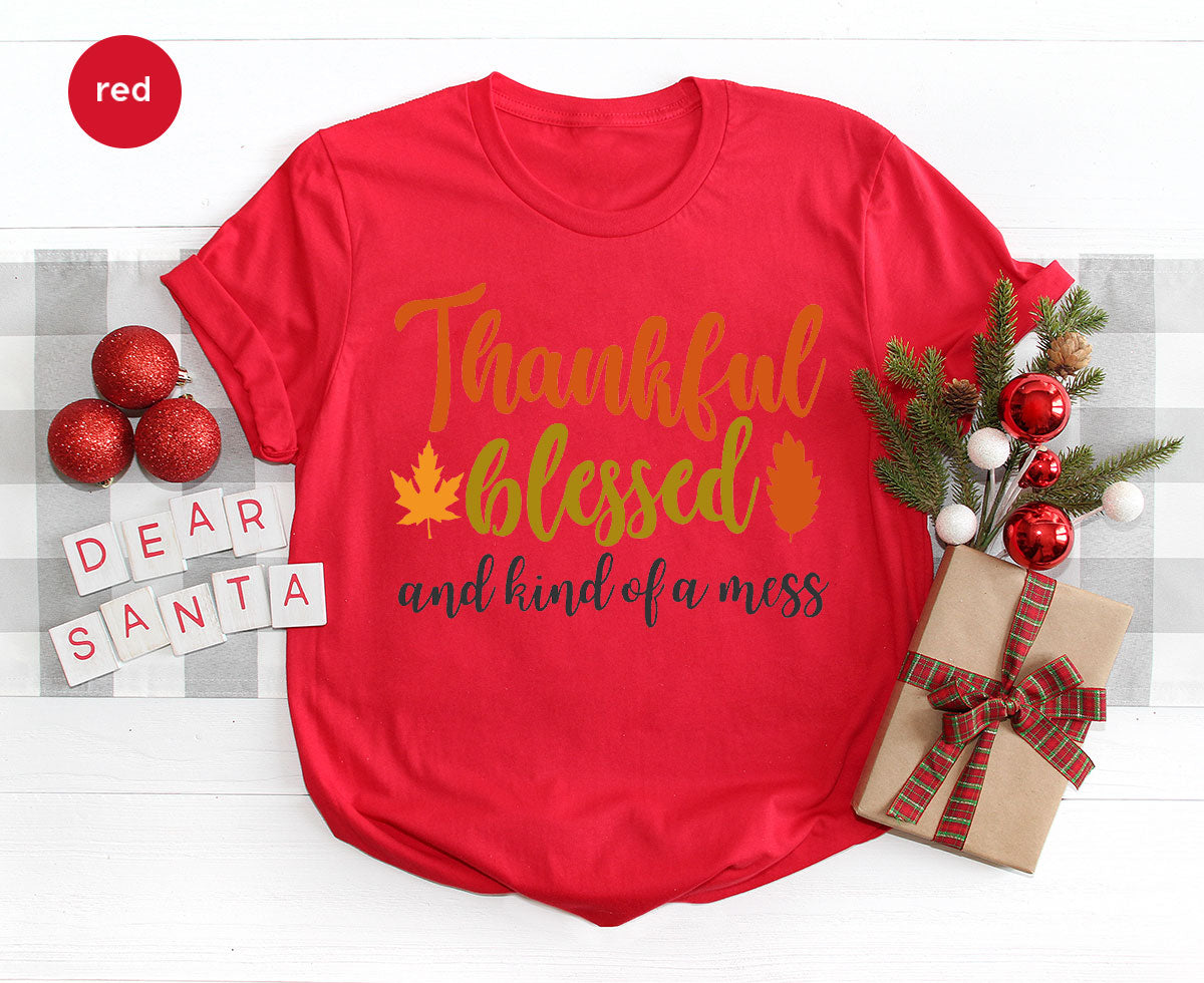 Thanksgiving Blessed Shirt, 2022 T-Shirt, Thankful product image 29