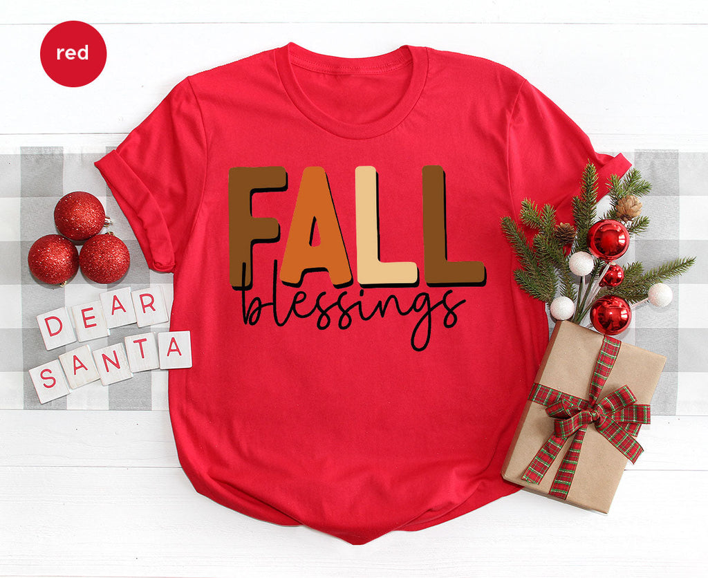 Fall Blessings Shirt, 2022 Season Autumn Graphic Tee product image 30