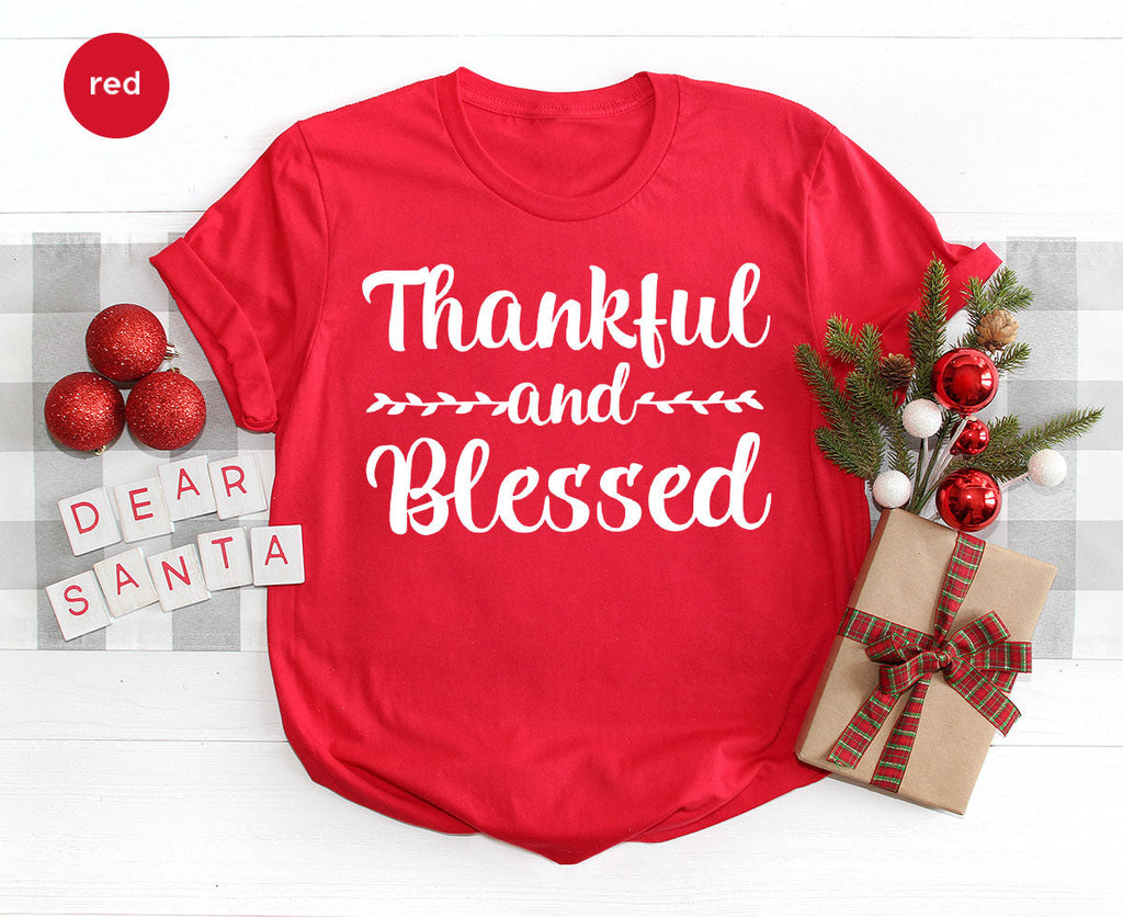 Thankful and Blessed Shirt, 2022 Thanksgiving Design product image 30