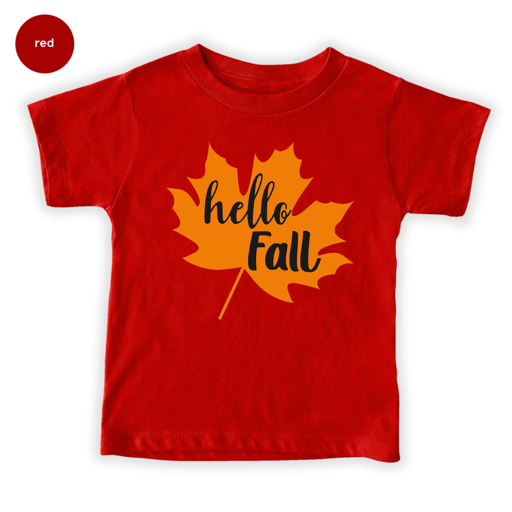 Hello Fall Shirt, 2022 Thanksgiving T-Shirt, Leaf Gift For product image 31