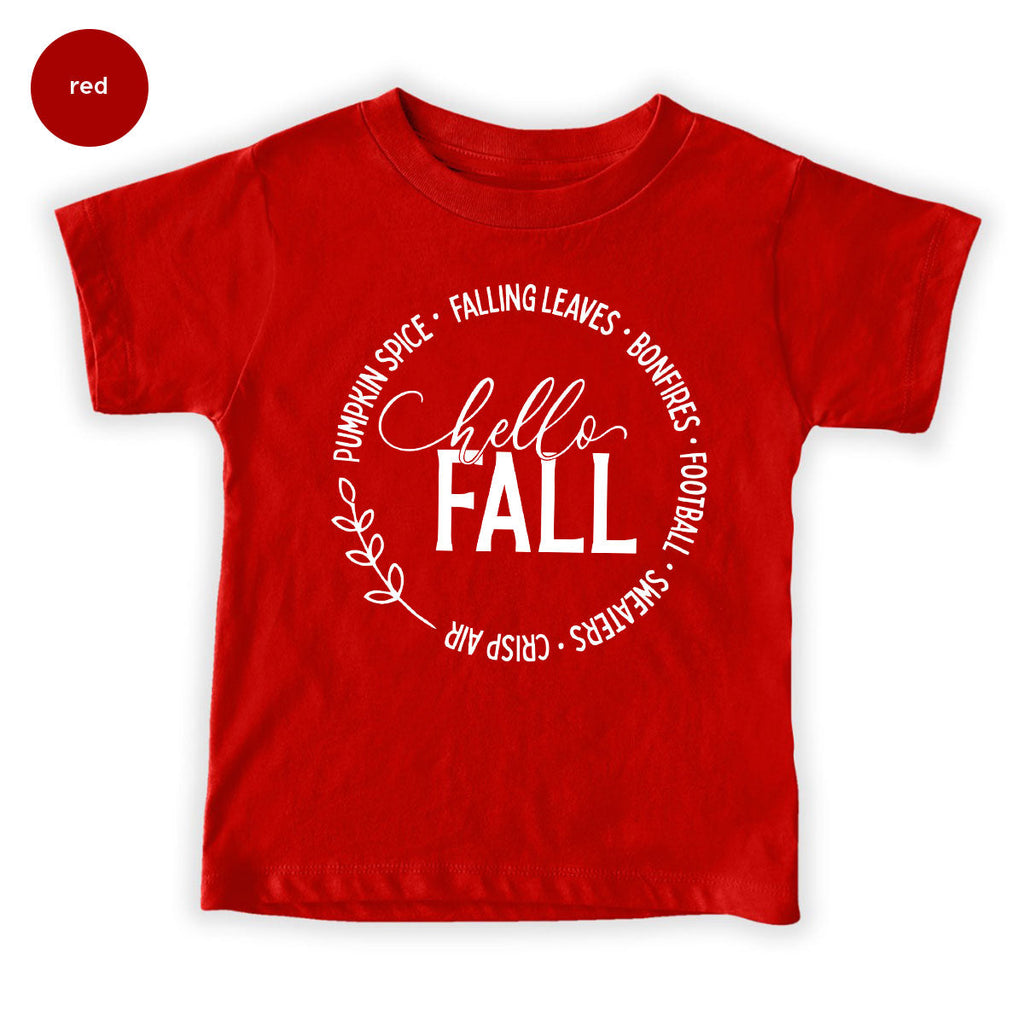 Falling Leaves Shirt, 2022 Pumpkin Season T-Shirt, Spice product image 32