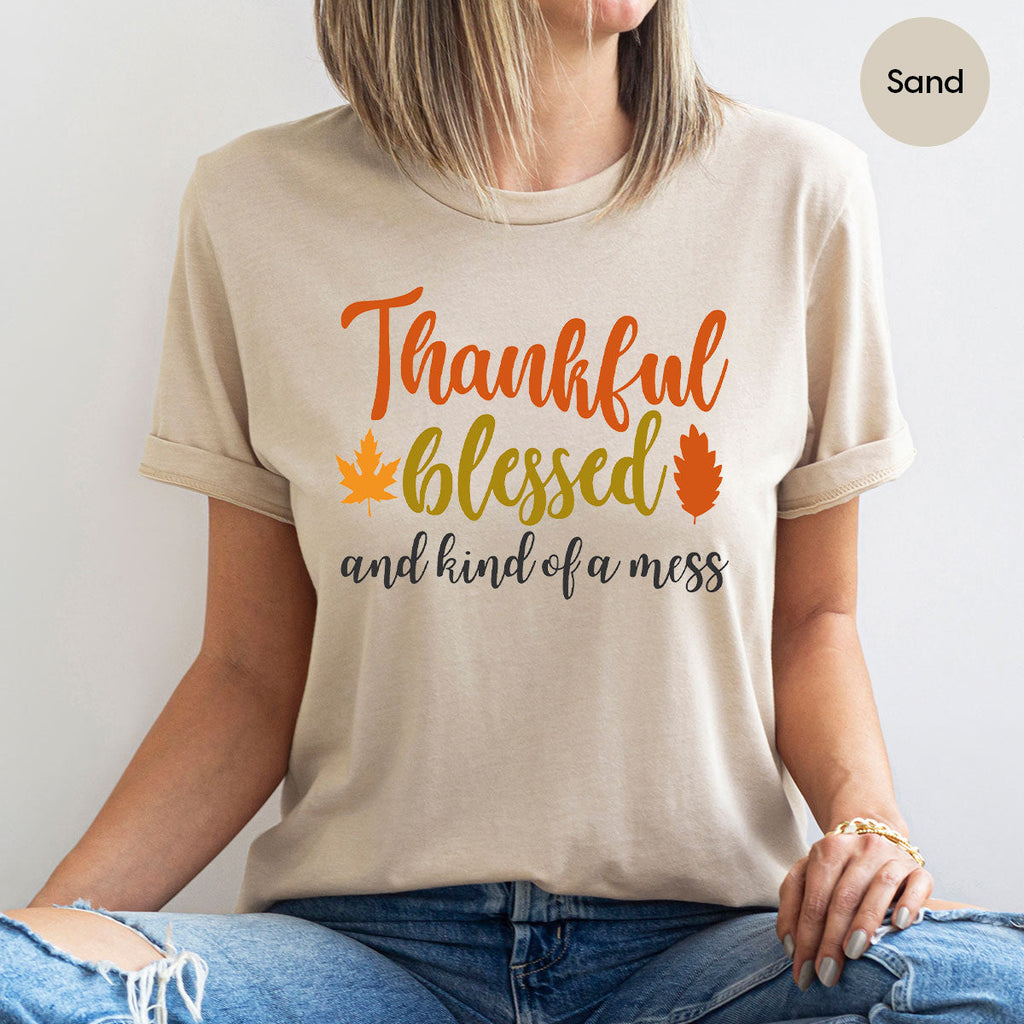 Thanksgiving Blessed Shirt, 2022 T-Shirt, Thankful product image 31