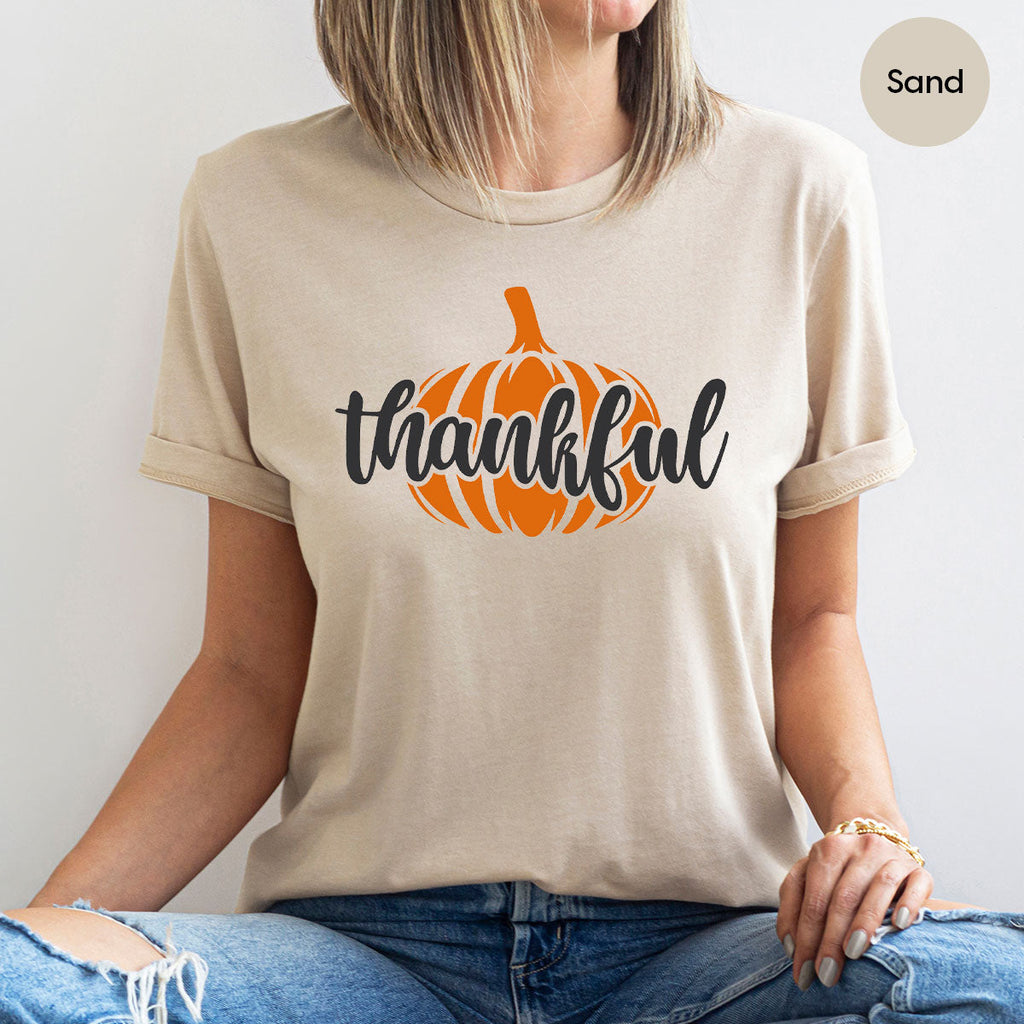 Thanksgiving 2022 Pumpkin Hoodie, Thankful product image 4
