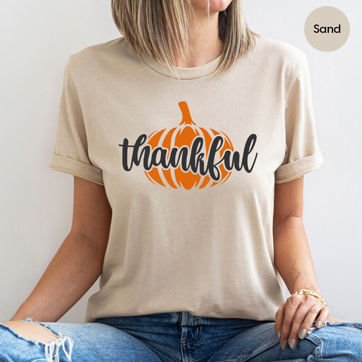 2023 Thanksgiving T-Shirt, Tee, Thankful Shirt, Gift product image 32