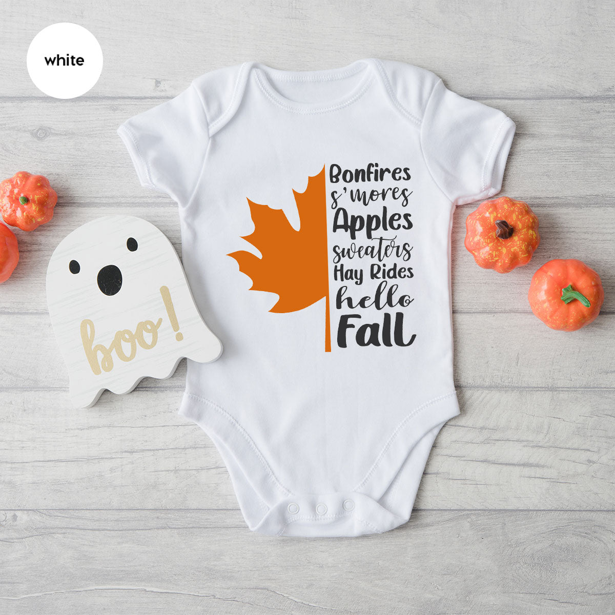 Fall Leaf T-Shirt, 2022 Season Long Sleeve Shirt, Short product image 26