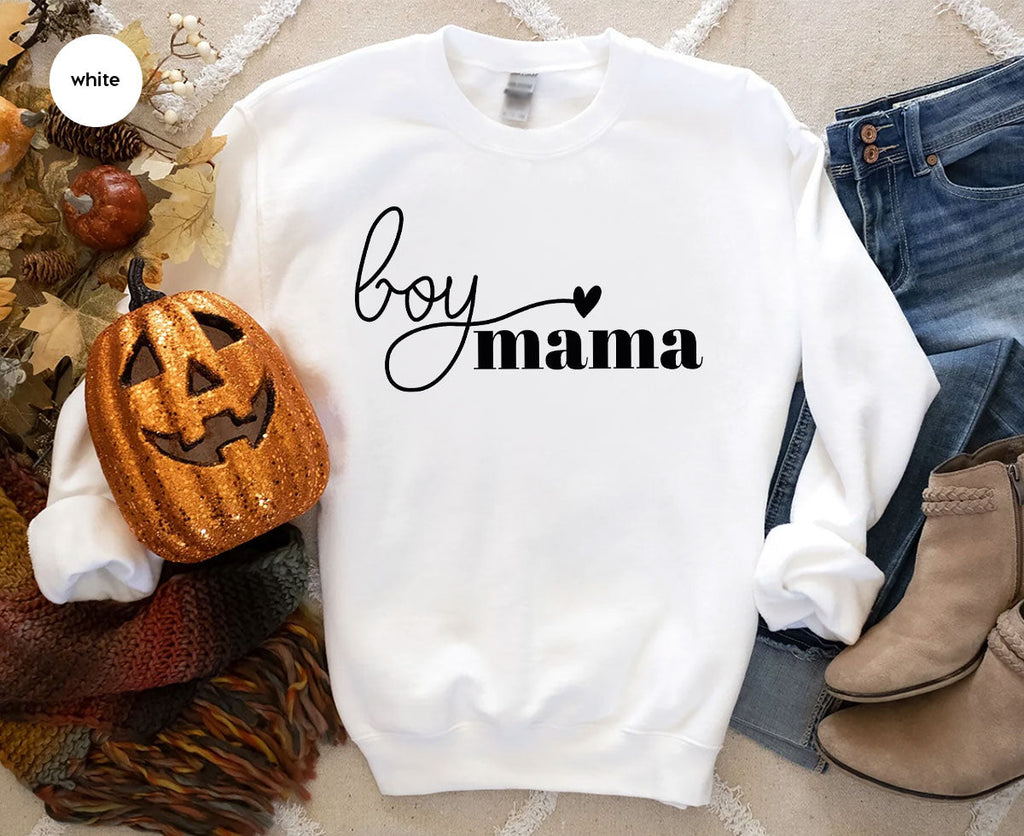 Mom and Boy Shirt. Mama Love Gift For Mother Tee product image 30