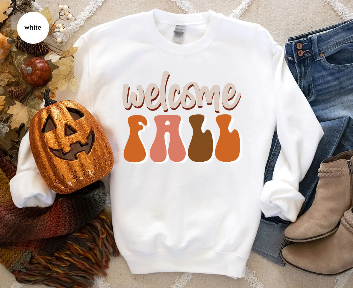 Welcome Fall Shirt, Season 2022 T-Shirt, Funny Tee, to Gift product image 41
