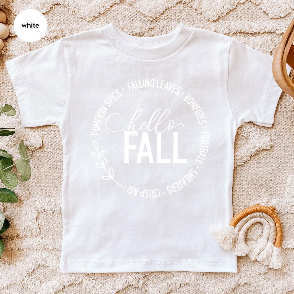 Falling Leaves Shirt, 2022 Pumpkin Season T-Shirt, Spice product image 1