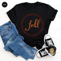 Circle Fall Shirt, Halloween T-Shirt, Tee product image 1