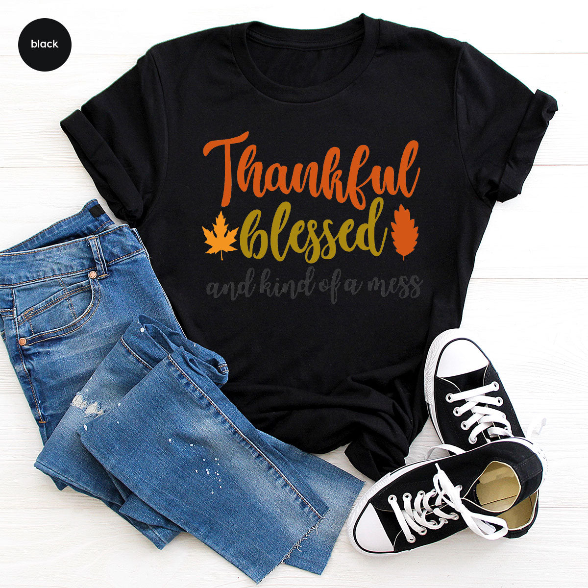 2023 Thanksgiving Fall Shirt, Thankful For Hoodie product image 39