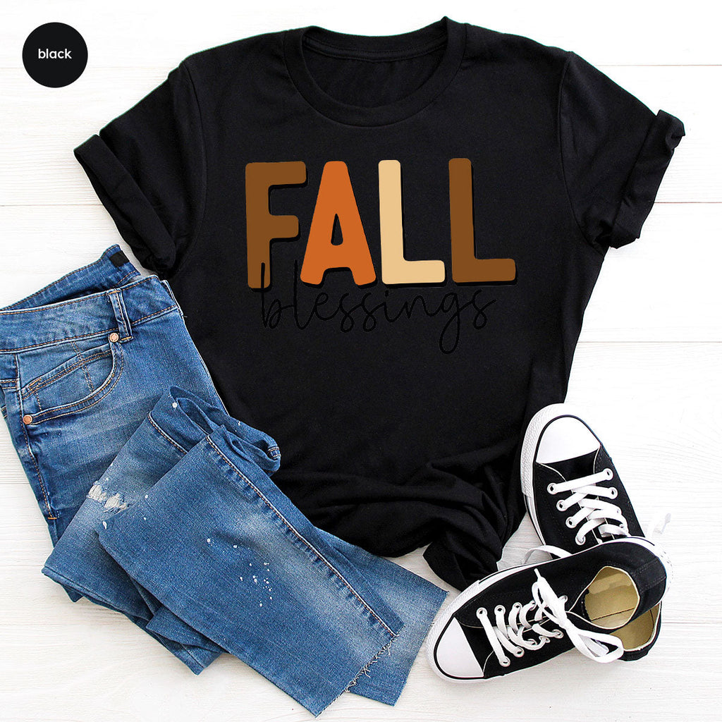 Fall Blessings Shirt, 2022 Season Autumn Graphic Tee product image 2