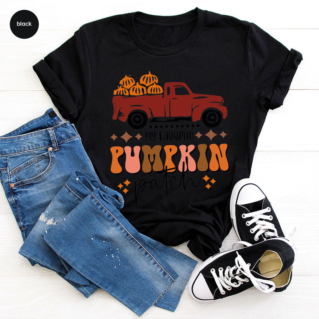 Pumpkin Truck Shirt, 2022 Harvest Season T-Shirt, Tee product image 2
