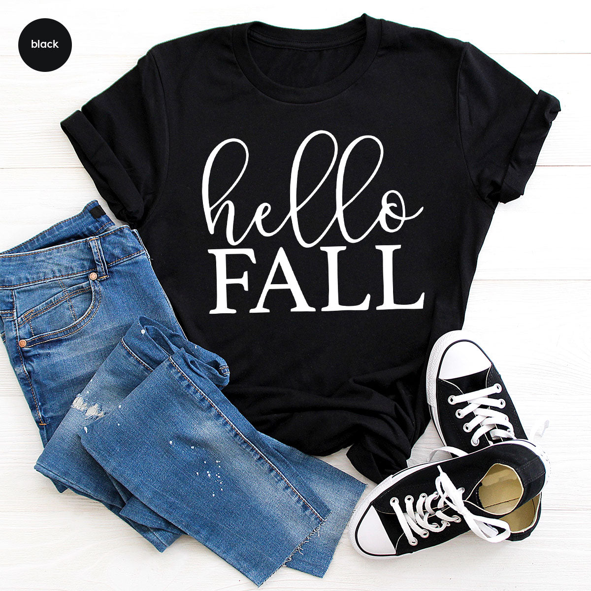 Hello Fall Shirt, 2022 T-Shirt, Tee, Men's Women's product image 42