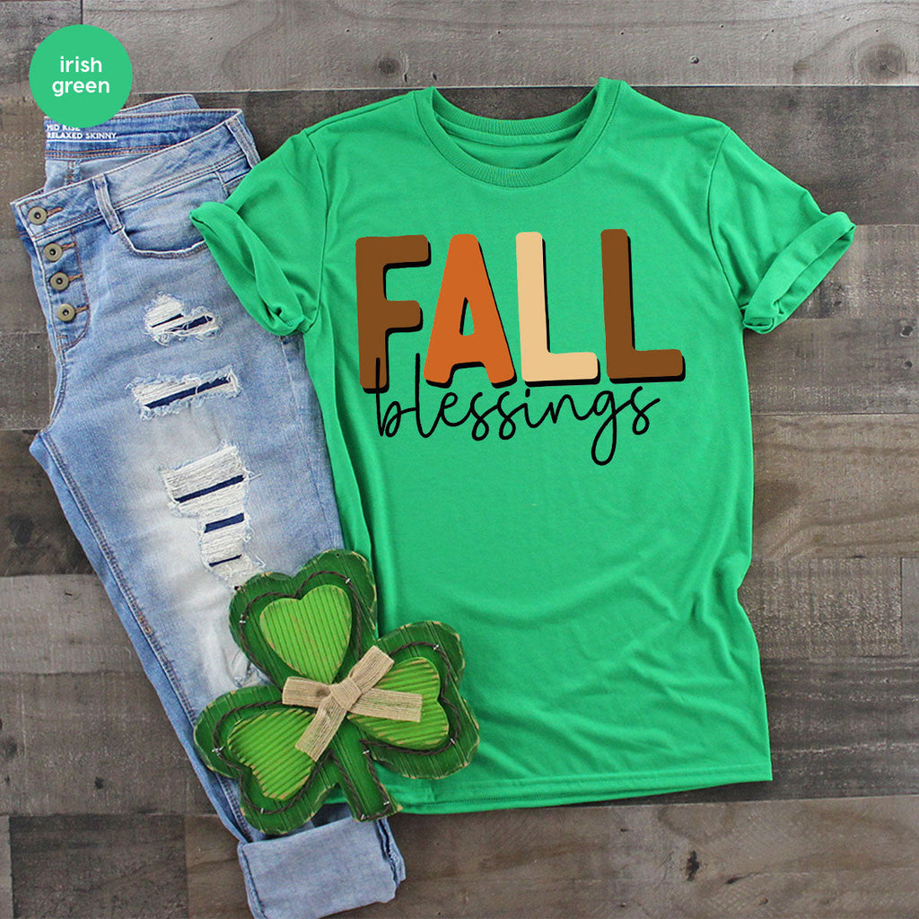 Fall Blessings Shirt, 2022 Season Autumn Graphic Tee product image 14