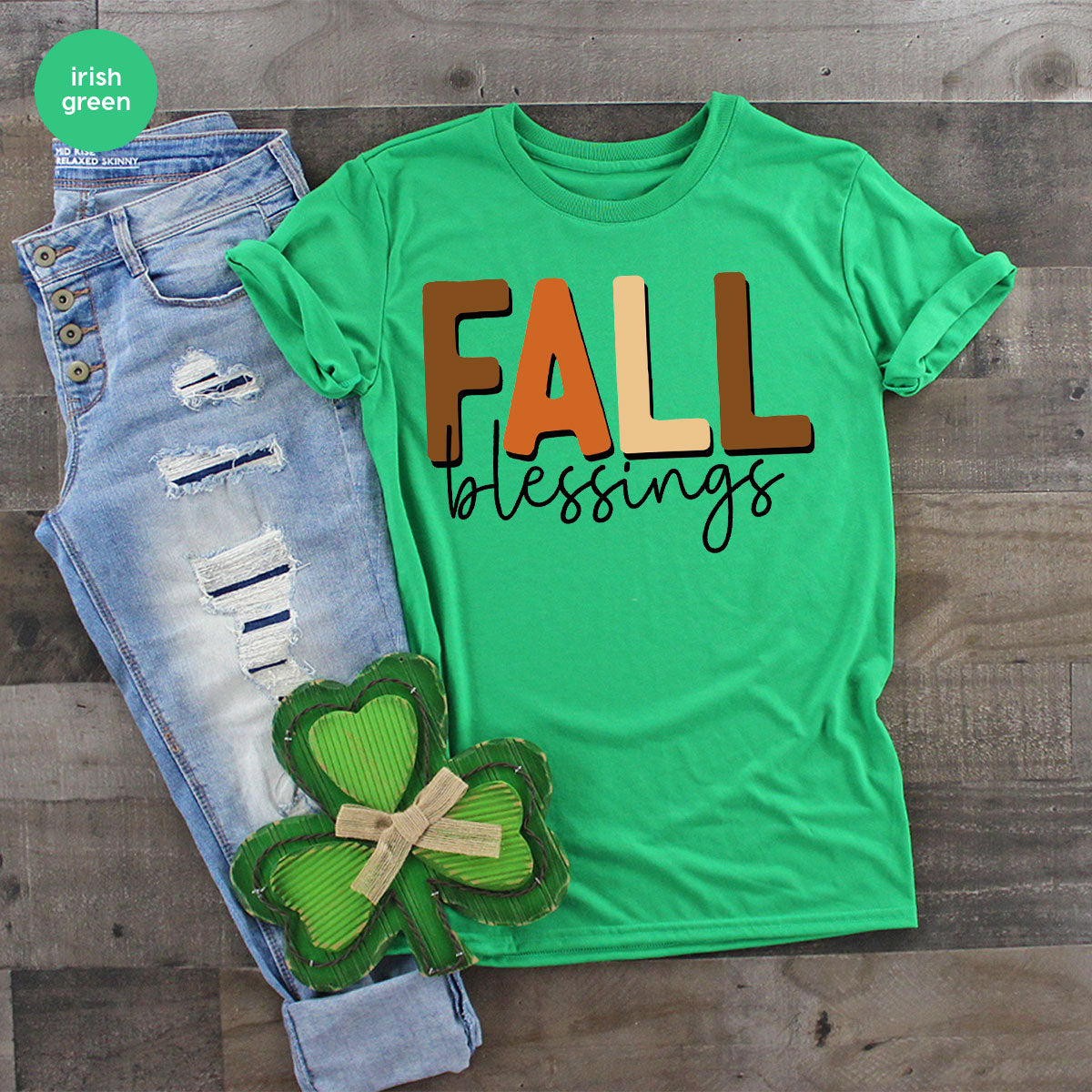 Fall Blessings Shirt, 2022 Season Autumn Graphic Tee product image 14