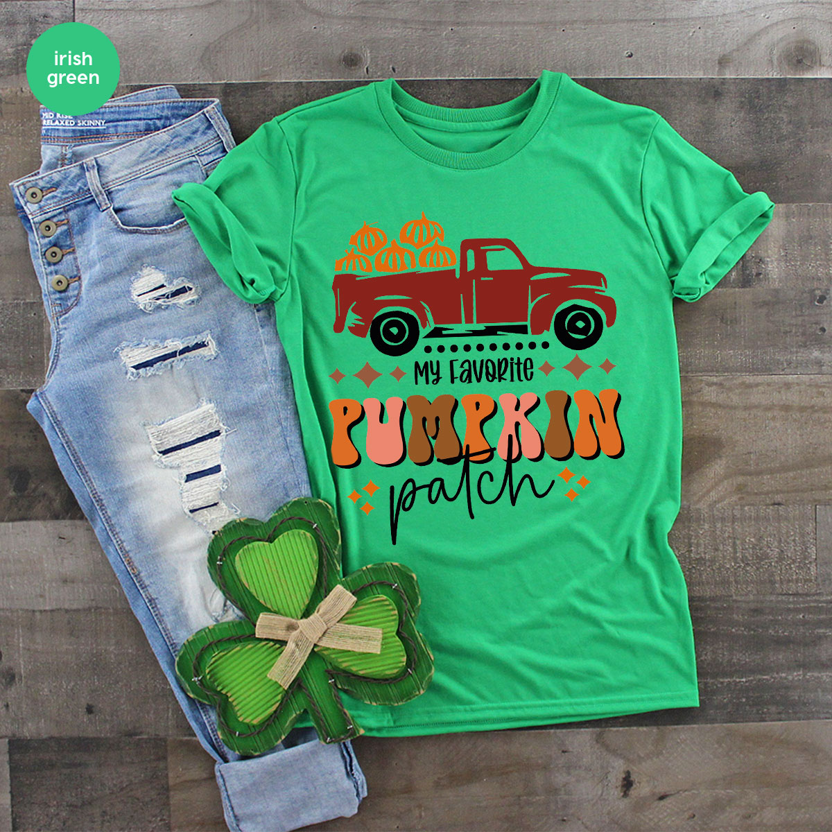 Pumpkin Truck Shirt, 2022 Harvest Season T-Shirt, Tee product image 14