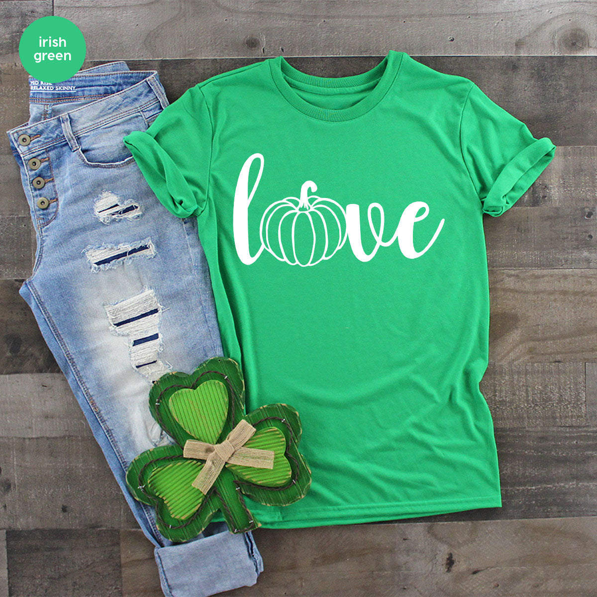 Pumpkin Love Shirt, Fall For Men, Women product image 10